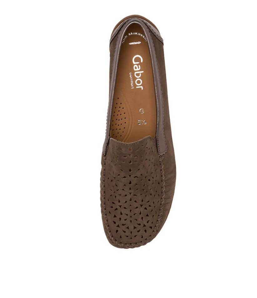 Gabour | Nubuck Exclusif Tallena Fumo